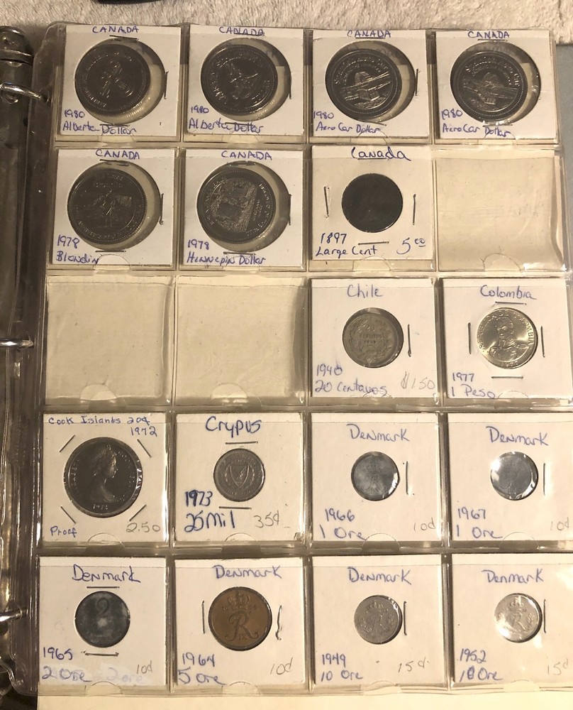 world coins lot bulk old