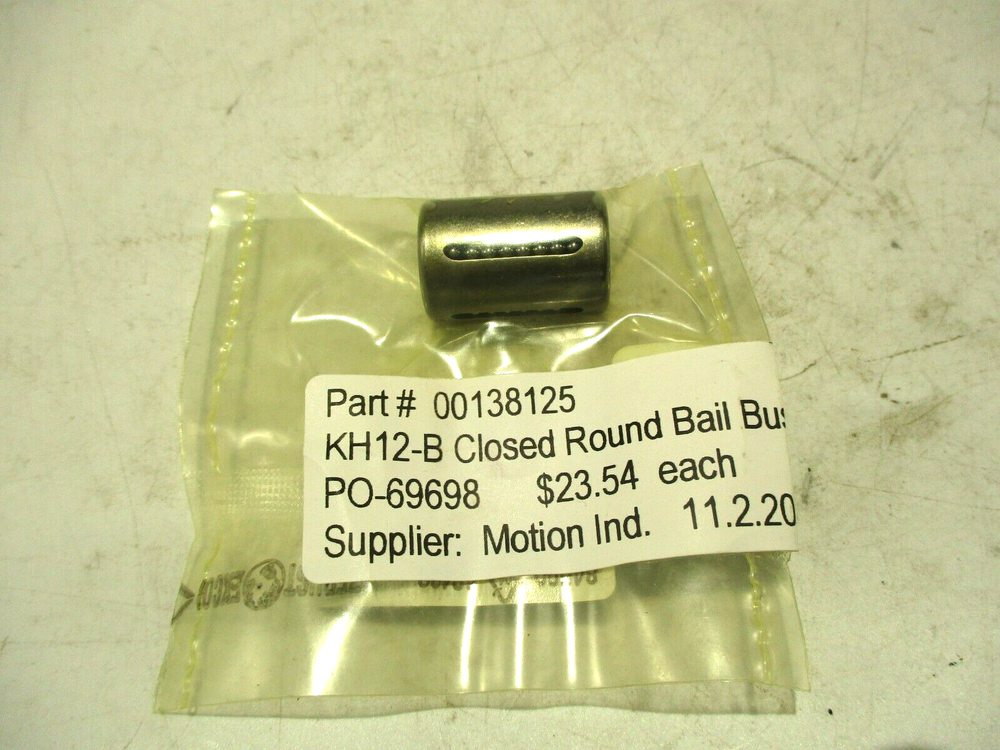 NEW INA KH12-B BALL BUSHING LINEAR BEARING