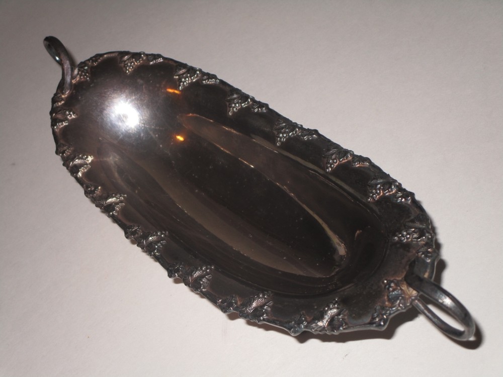 Sheffield Silver on Copper #434 Footed Serving Dish