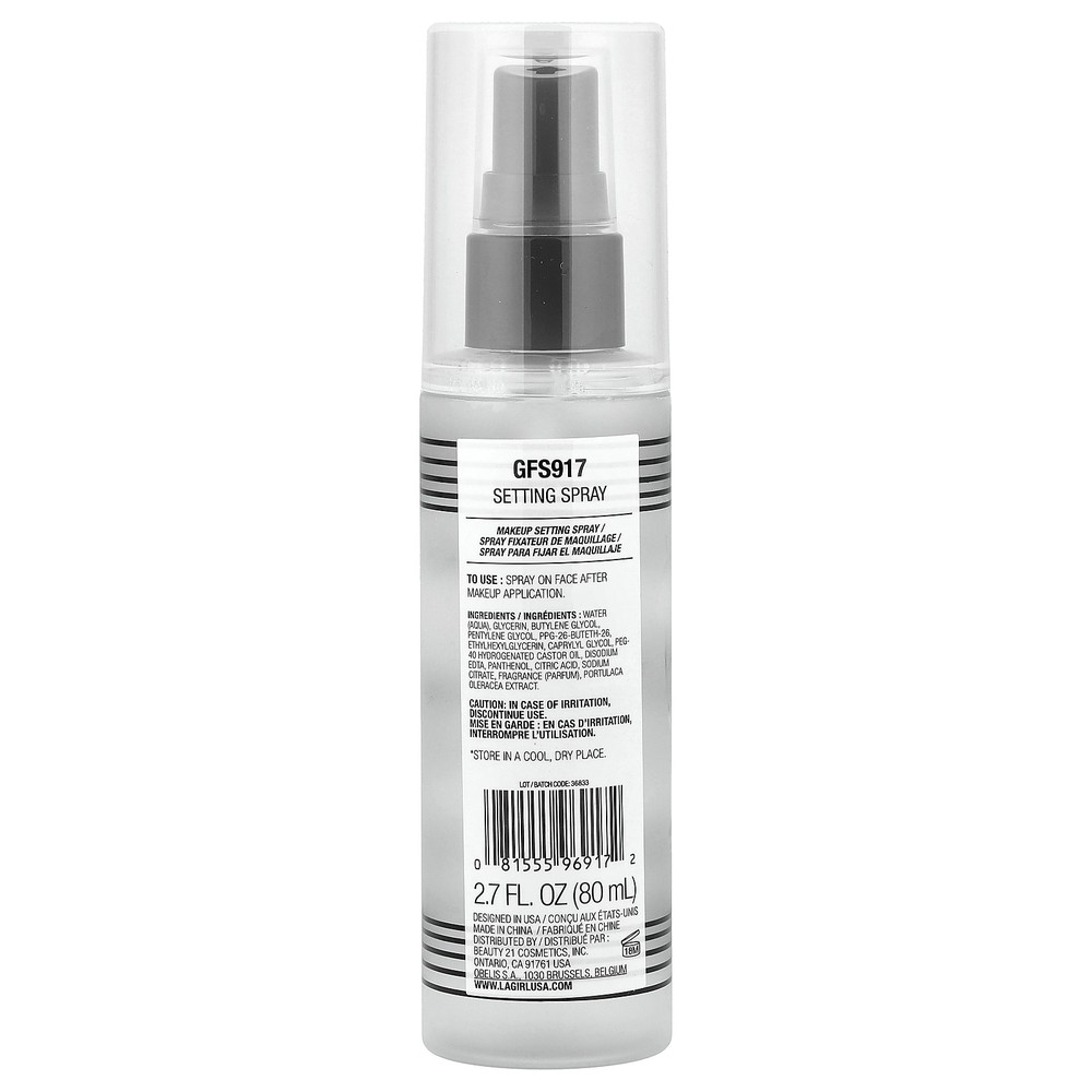 Setting Spray, GFS917, 2.7 fl oz (80 ml)