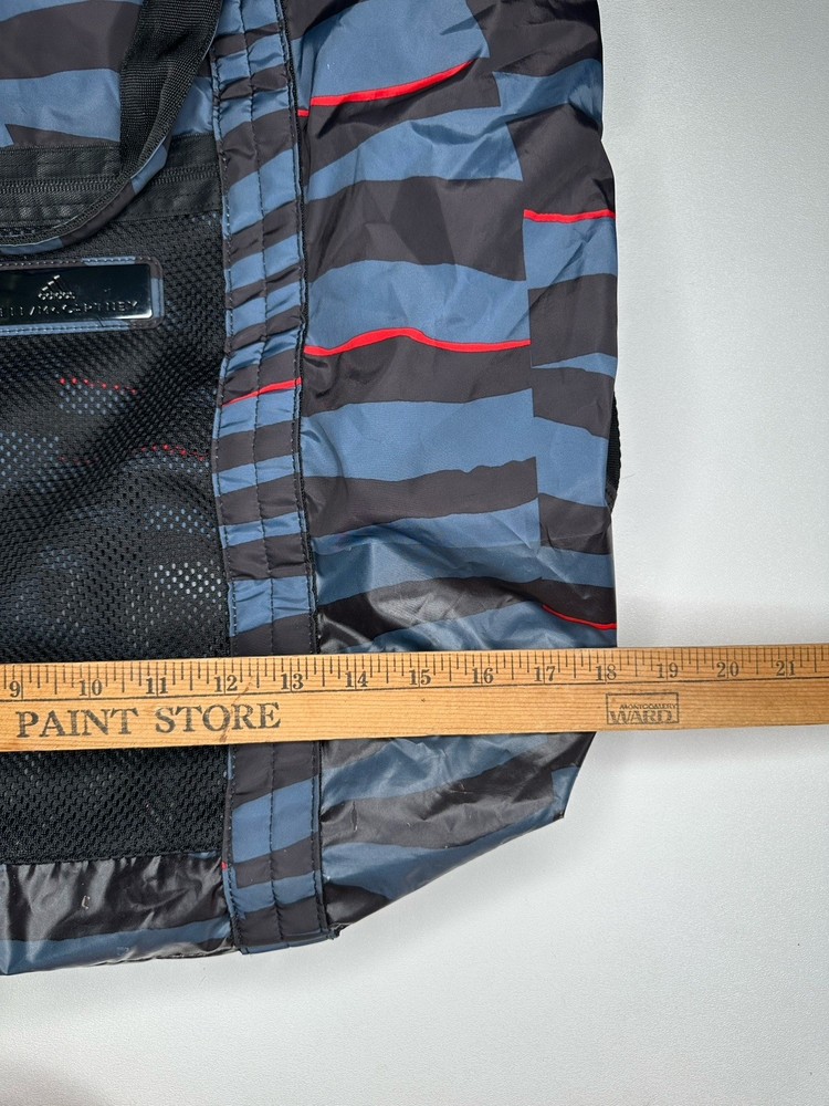 STELLA McCARTNEY Adidas Collab AOP Striped Gym Sack Drawstring Backpack