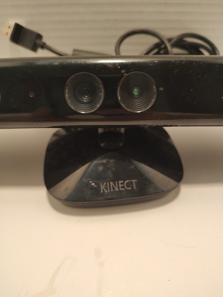 🔥 Genuine Microsoft Xbox 360 Kinect Black Sensor Bar Model #1414 UNTESTED
