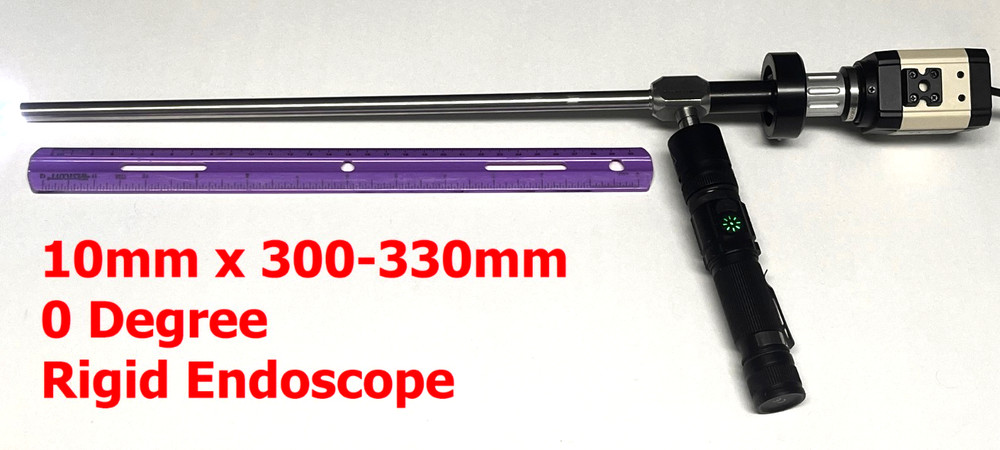 Rigid Endoscope HD 4K 8MP USB Video Camera Head+Coupler+Light Source+PC: Stryker