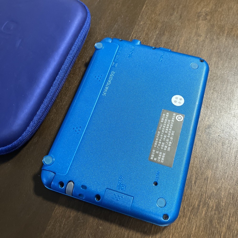 5.3'' LCD Casio E-G200 Electronic Dictionary Translator Blue Rare