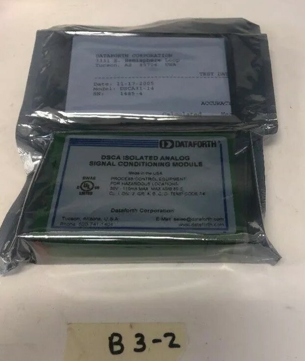 New DATAFORTH DSCA31-14 Signal Conditioning Module Warranty Fast Shipping