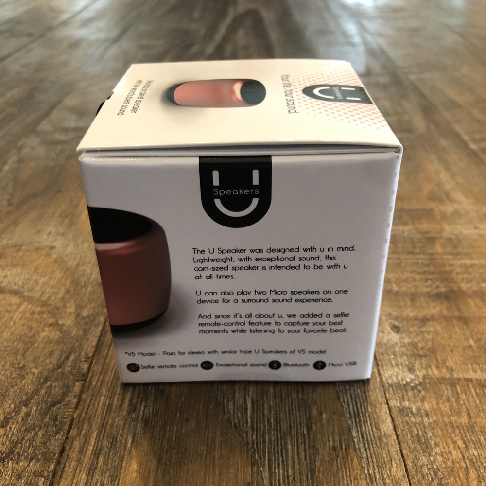 U Speakers Wireless Speaker Micro Matte Pink