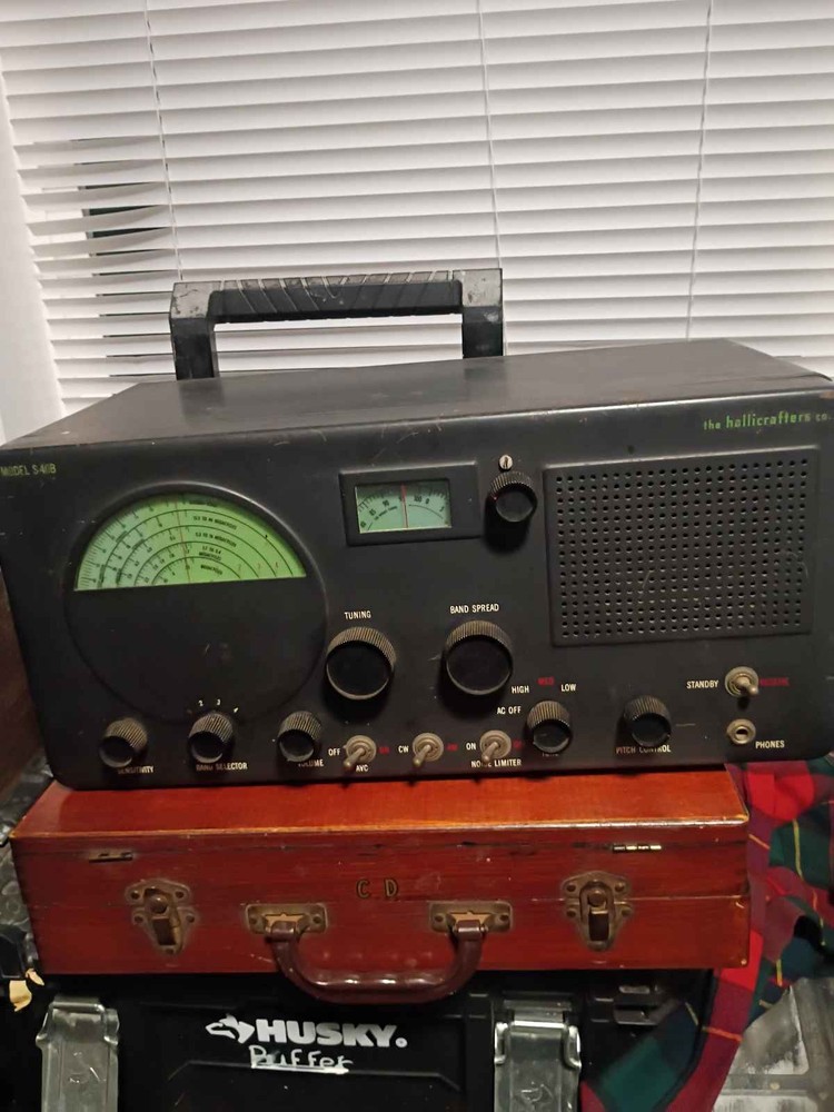 Hallicrafters S-40B Shortwave Ham Receiver