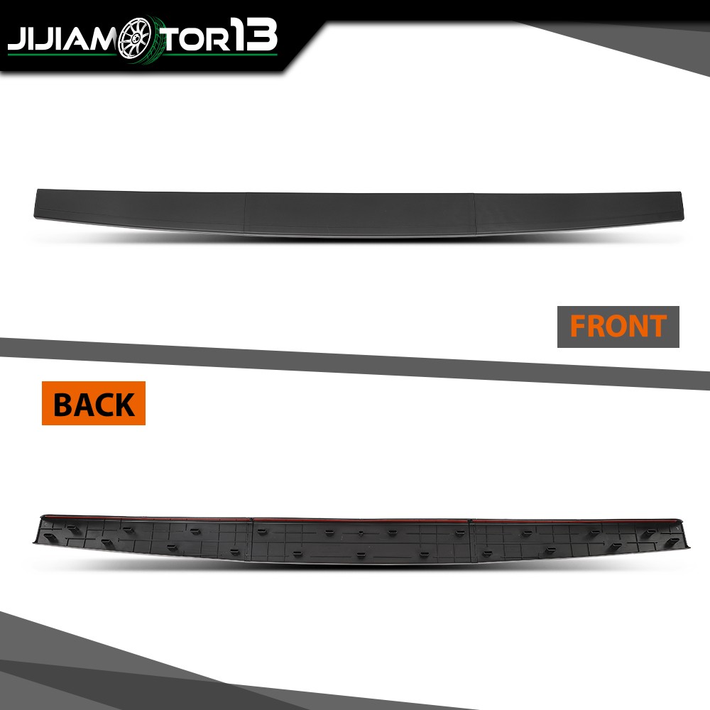 Molding Cap Protector Cover Trim Fits 14-19 GMC Sierra Chevy Silverado Tailgate