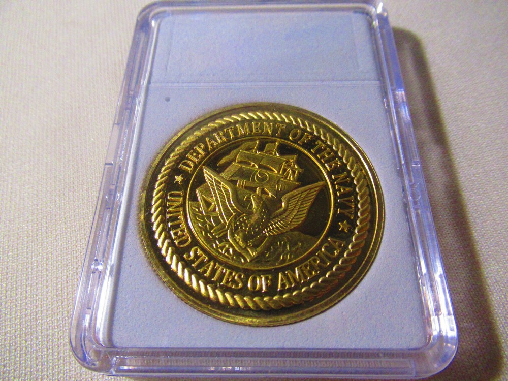 US NAVY - USS BOXER CV-21 Challenge Coin