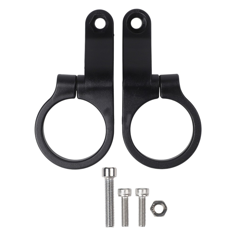 Headlight Mount for EBike and Scooter Adjustable Bracket with Rubber Ring