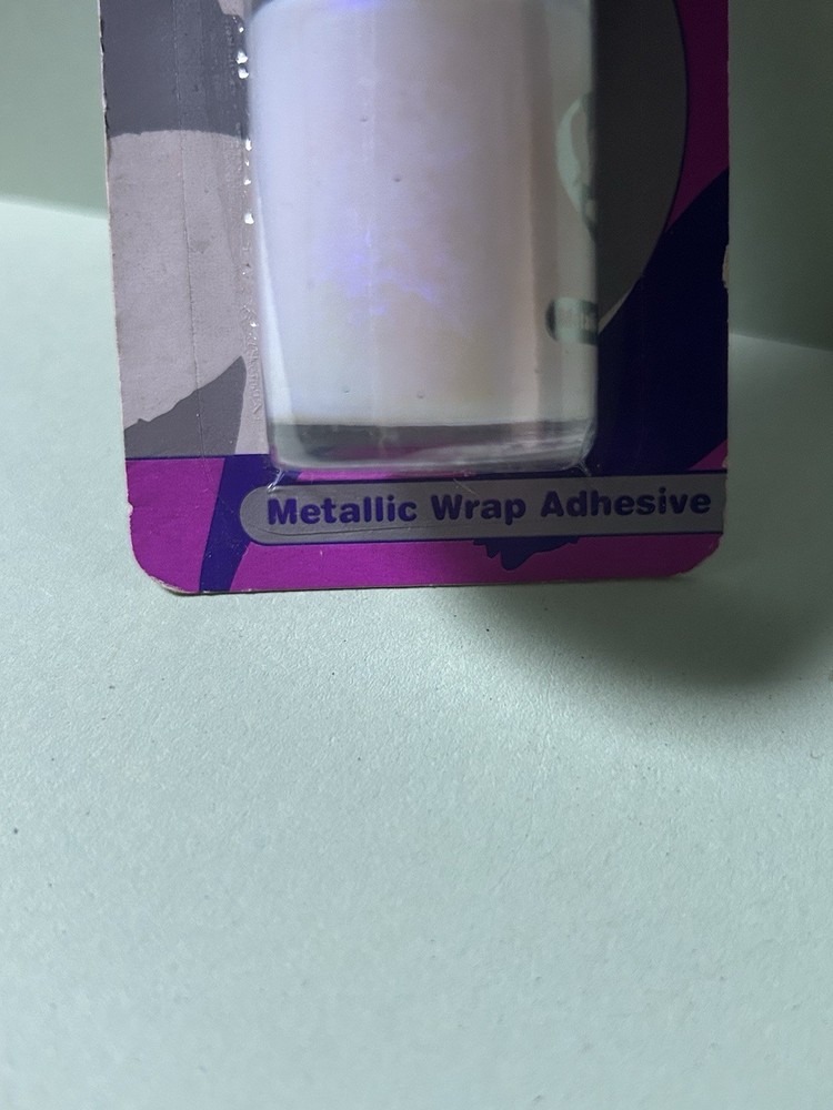 Brand New Spangles Metallic Wrap Nail Adhesive Ref RC