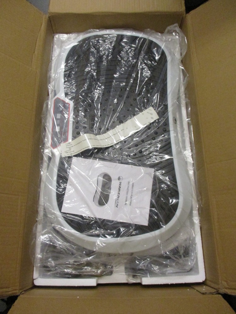 Wakemen Vibration Exercise Machine Vibrating Adjustable Platform NOB