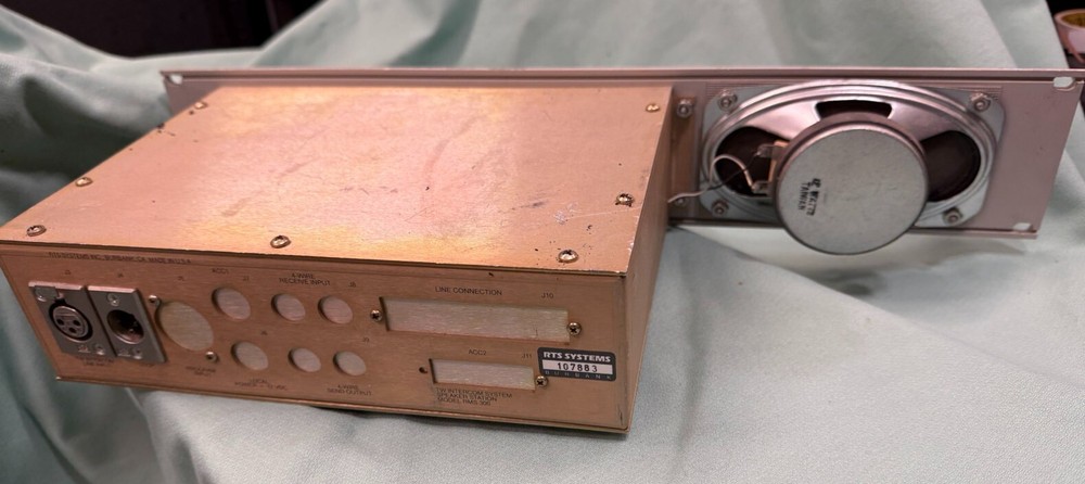 RTS Systems TW Intercom System RMS300 User Station Rack Mount Speaker