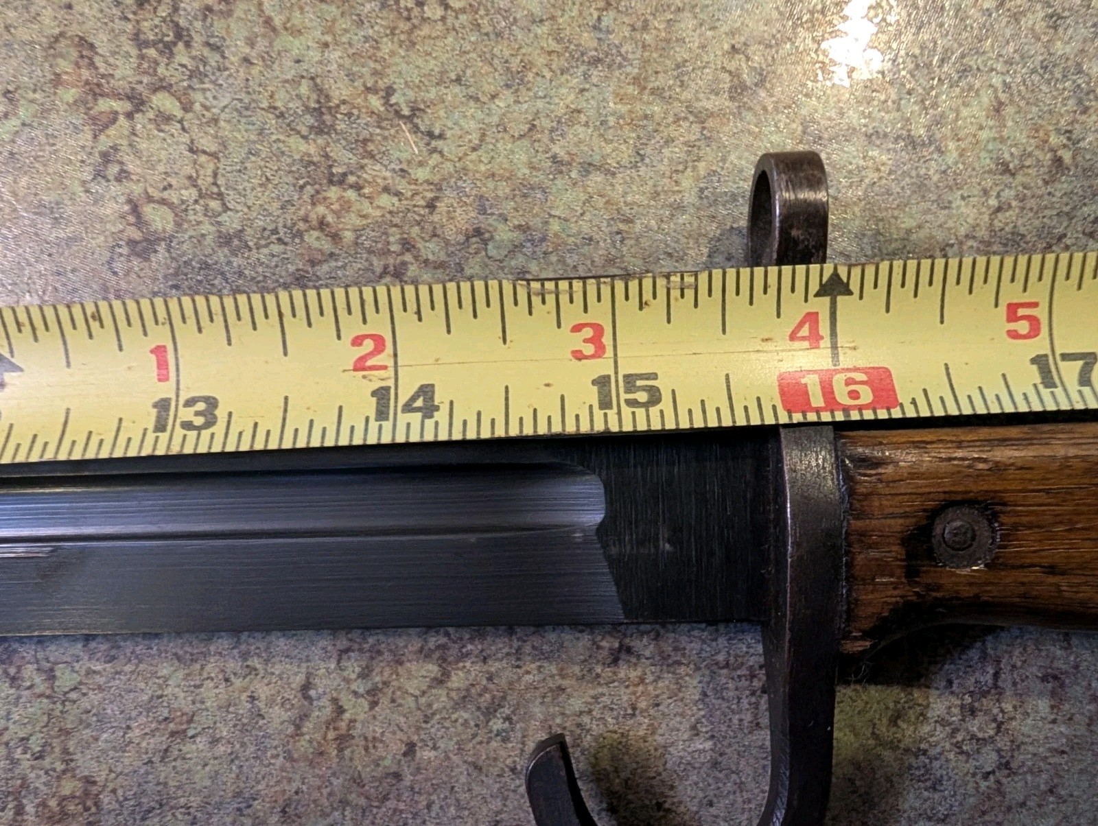 Vintage Japanese WWII Arisaka Model 30 Bayonet with Original Scabbard