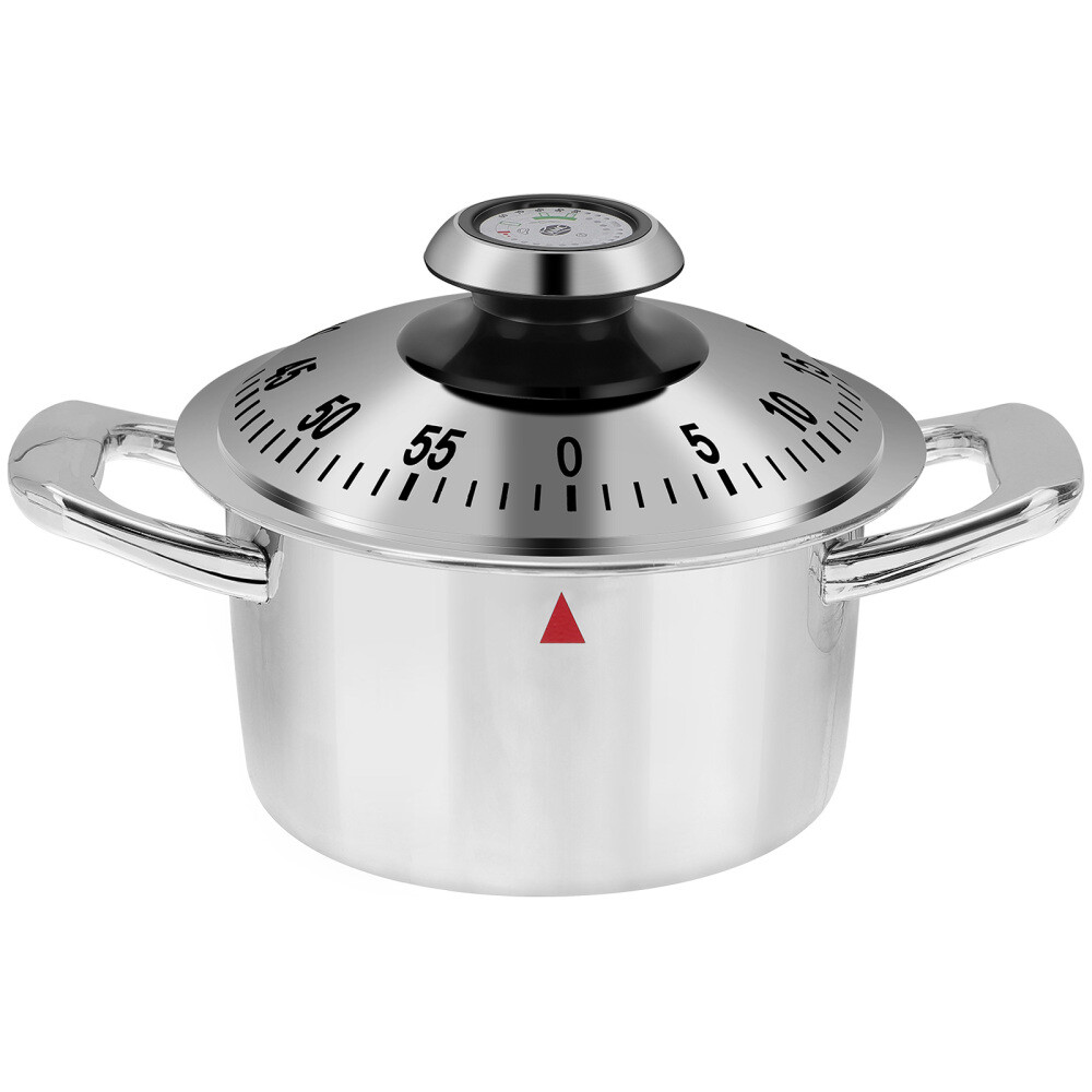 cute kitchen timer Pot Shape Mechanical Timer Kitchen Alarm Timer Kitchen
