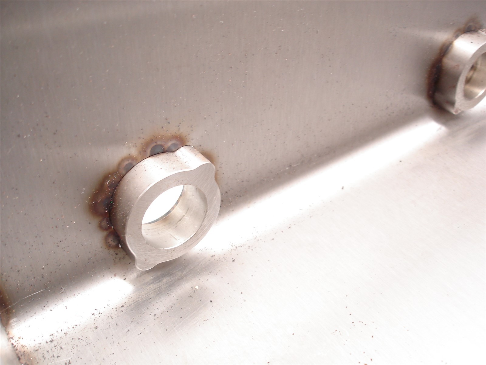 NEW PARTIALLY FINISHED NASCAR HENDRICK GM R07 R07.2 STAINLESS DRY SUMP OIL PAN