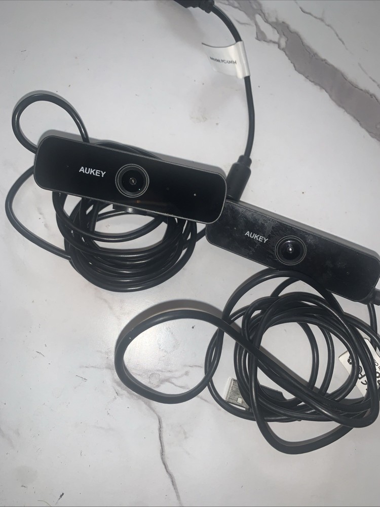2 Pack Aukey Webcams For Pc/ Laptops/ Desktop Webcam