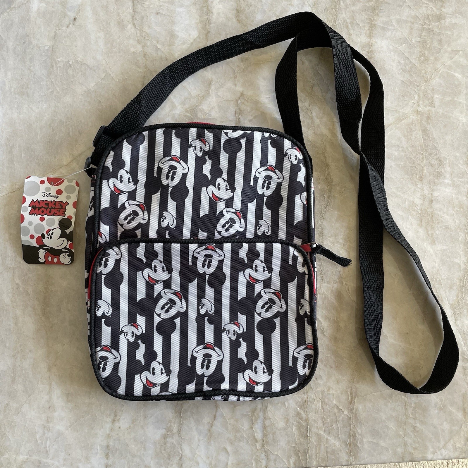 NWT Disney Mickey Mouse Crossbody Bag Adjustable Strap