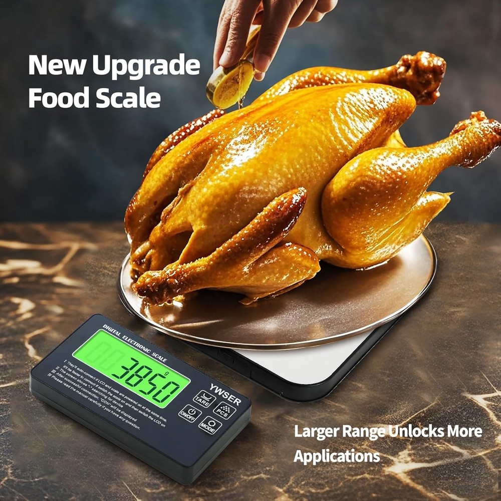 Food Scale, 2024 Newly Split Designed 33lb Digital Kitchen Scale