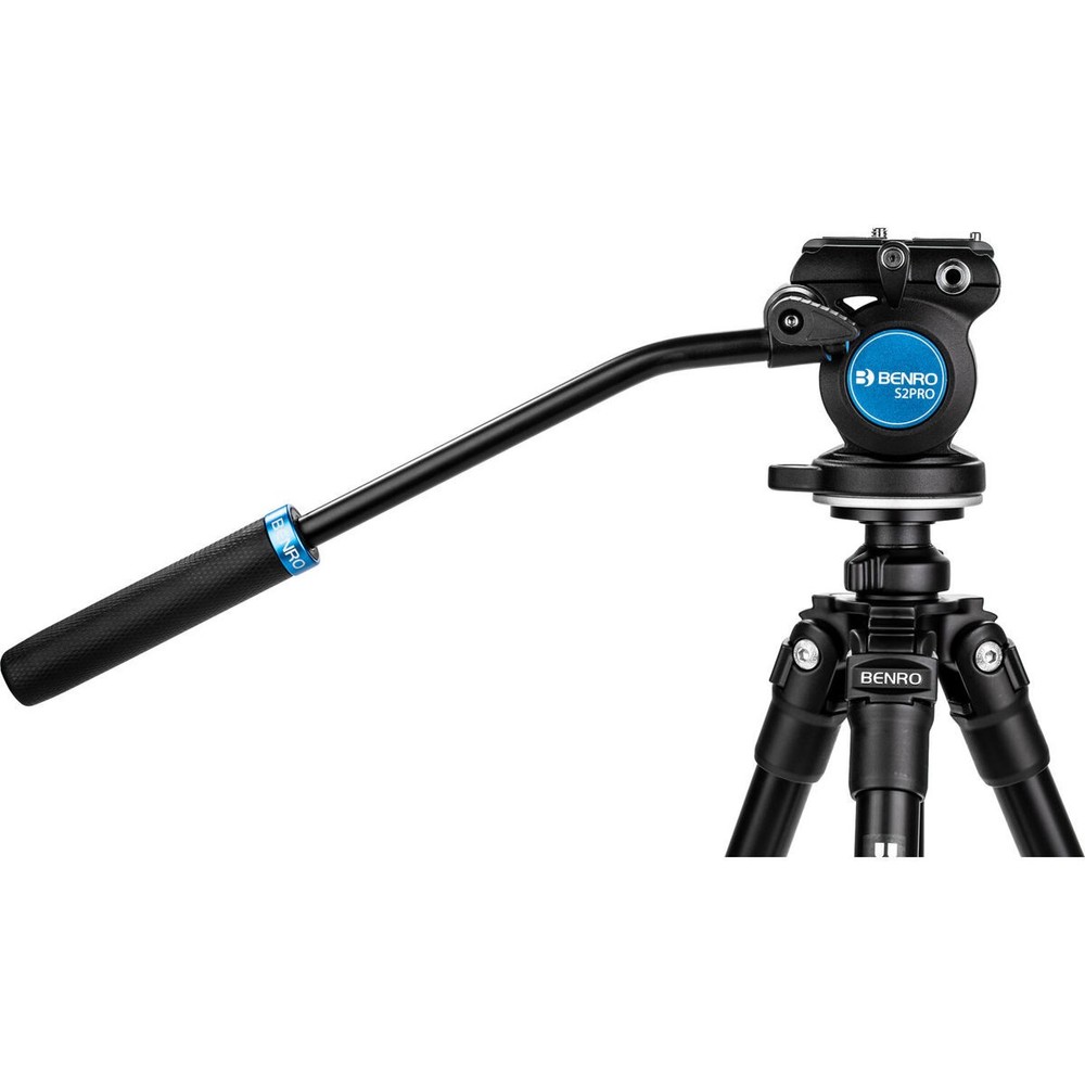 Benro S2 PRO Flat Base Fluid Video Head