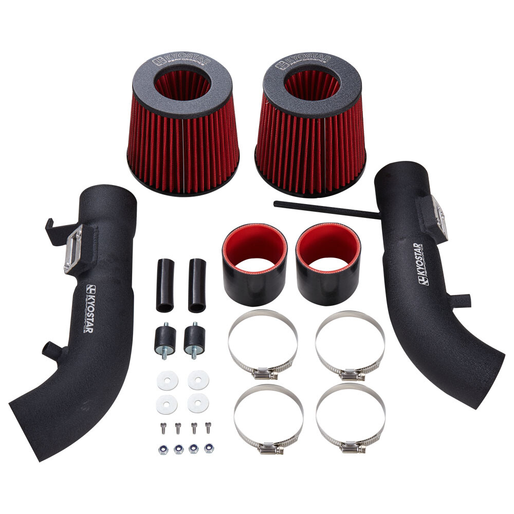 For Infiniti G35 Sedan 3 2007-2008 Red Short Ram Air Intake System Aluminum New