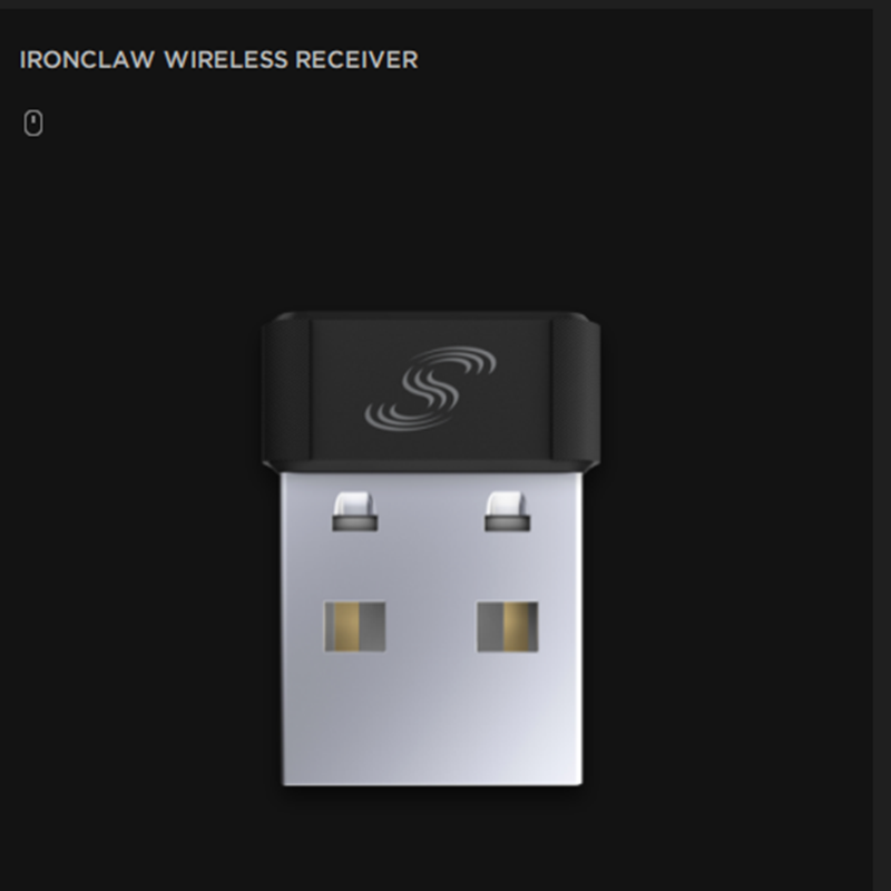USB receiver dongle adapter for corsair wireless mouse IRONCLAW