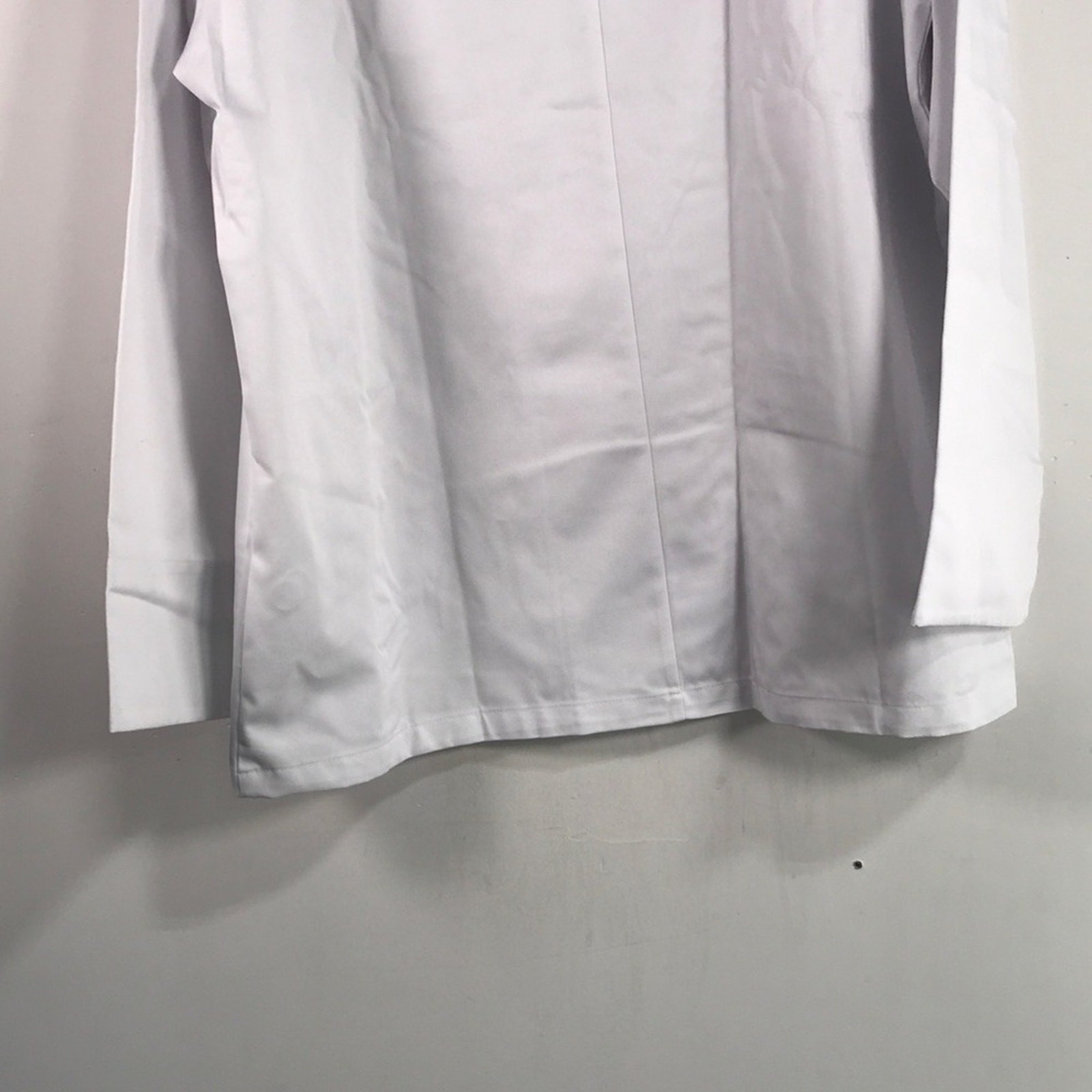 Chef Works Double Breasted Long Sleeve Chef Coat, Men's Size L - White