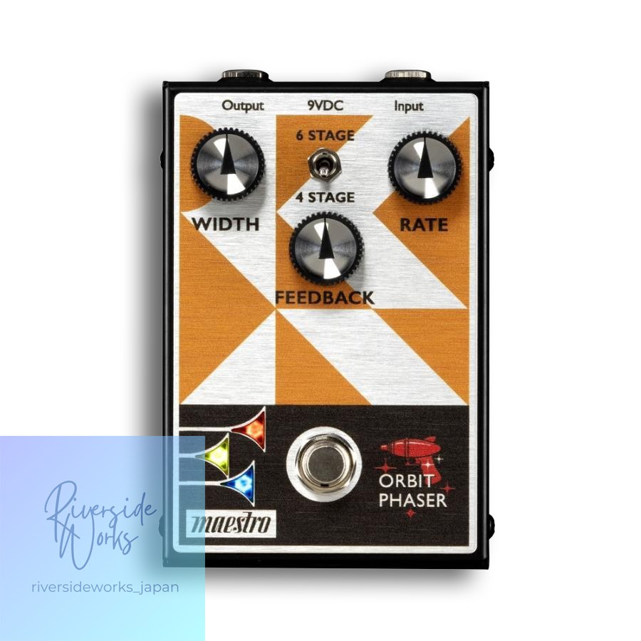 Maestro Orbit Phaser Guitar Effect Pedal for Unique Sounds