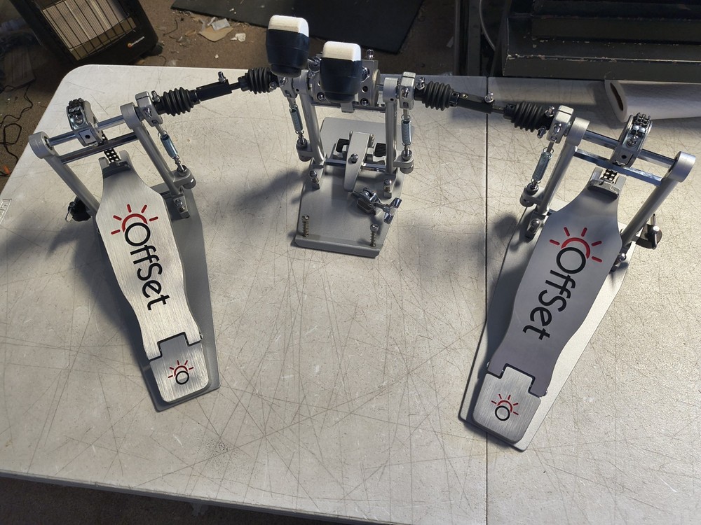 Offset Eclipse Double Bass Drum Pedal