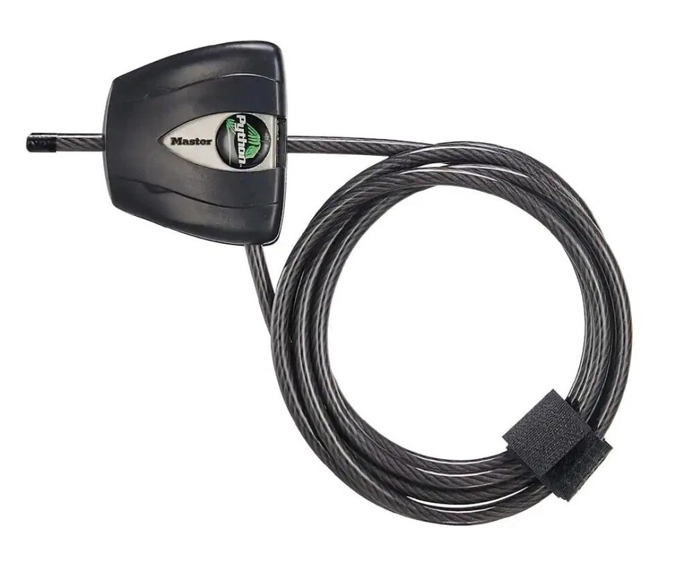 Python Cable Lock for Trail Camera Outdoor Equipment Locking Security Adjustable