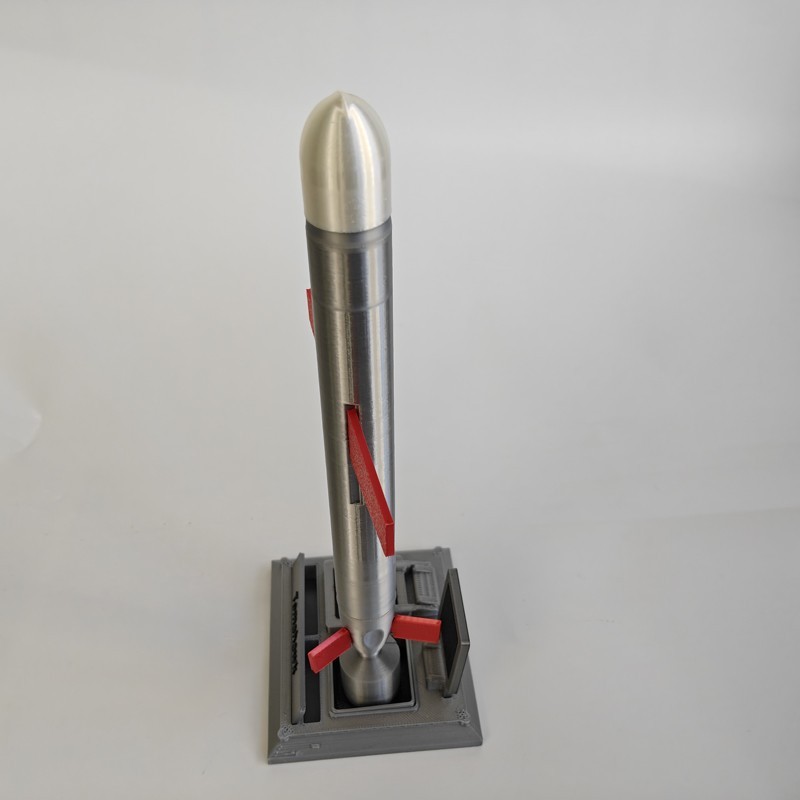 1:30 US Navy Tomahawk Cruise Missile Model 20cm 3D Printed Military Collection