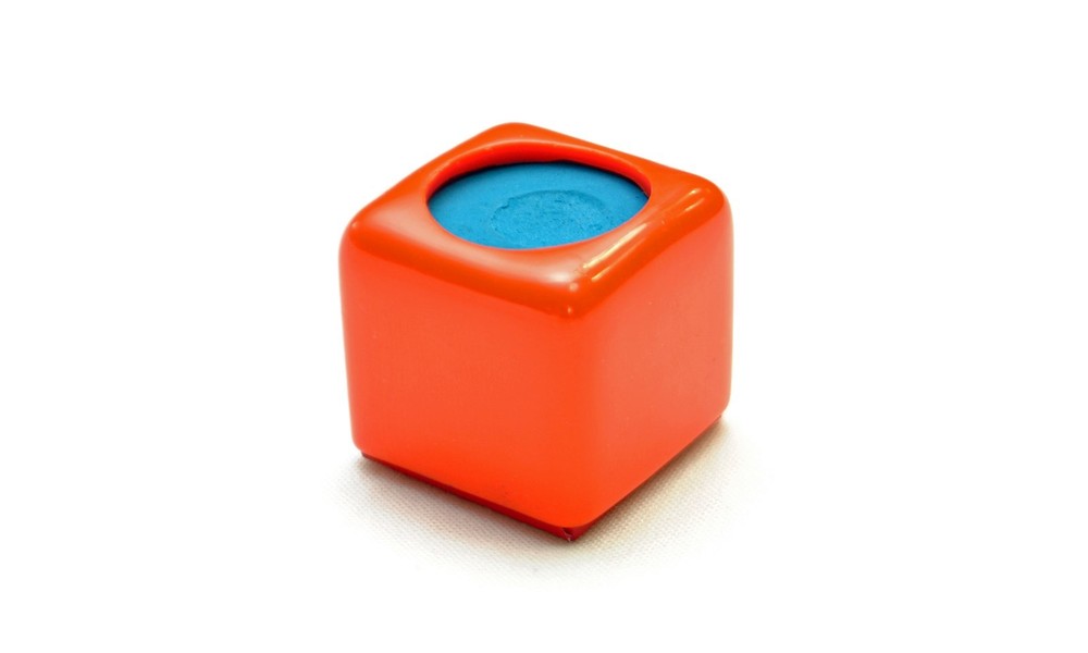 ( 2 ) Billiard Pool Snooker Table Cue Chalk Holder Orange Master's Chalk Chalker