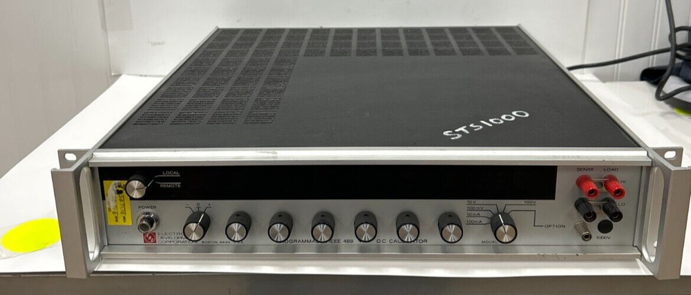 ELECTRONIC DEVELOPMENT CORPORATION D.C. CALIBRATOR MODEL 521