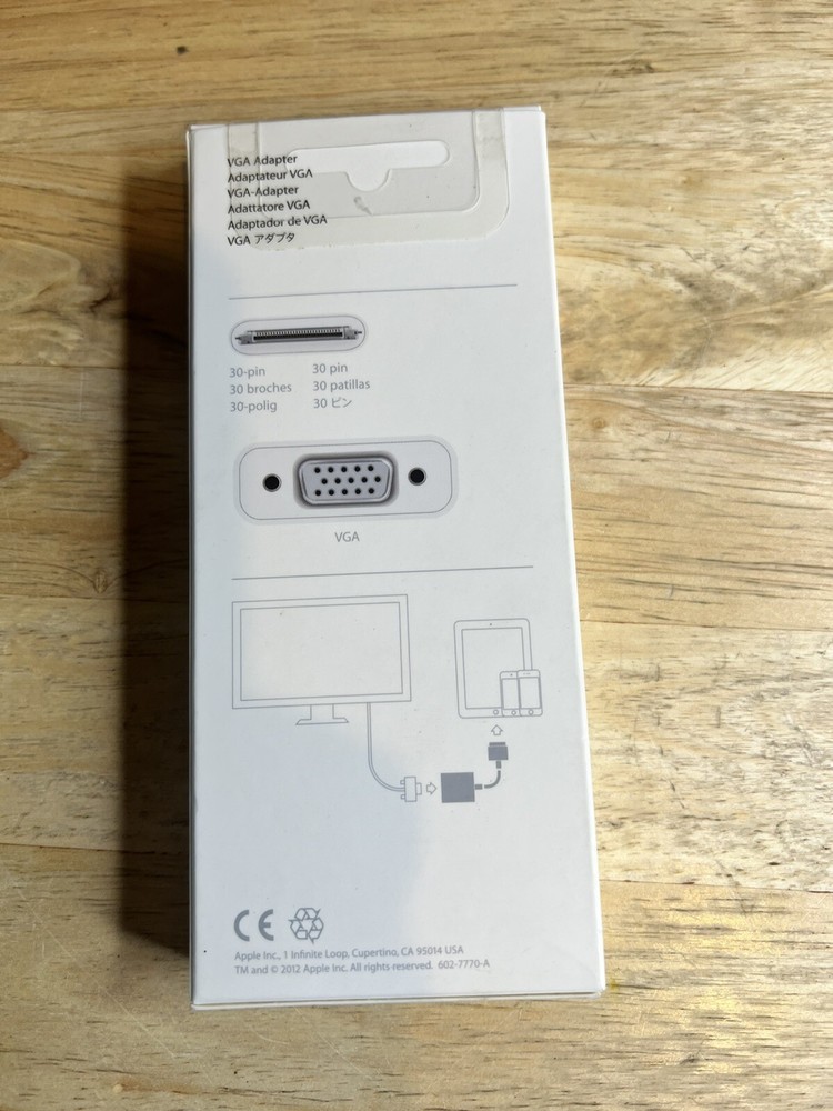 Apple Mini DisplayPort to VGA Adapter