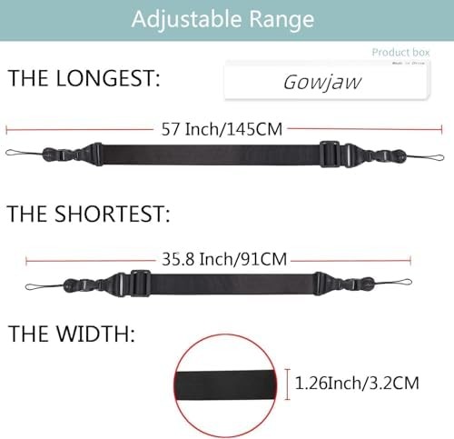 Adjustable shoulder strap nylon lanyard for devices