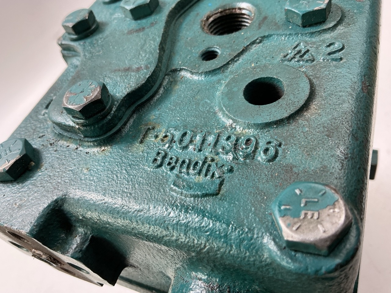 CORE Haldex 5004187X TF750 Air Brake Compressor - Detroit Diesel 60 Series 0°