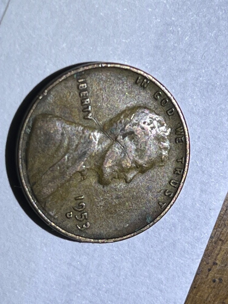 1953 D 1956 D Lincoln Cent Wheat