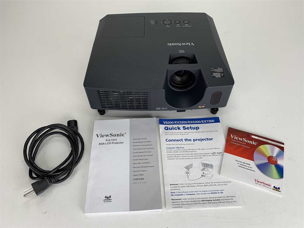ViewSonic PJL7211 XGA LCD Projector