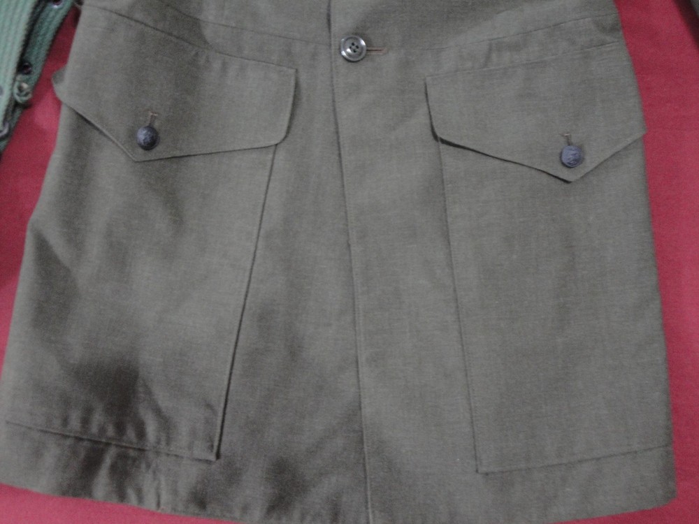 Tailored Fit Military Jacket 39 Extra Long