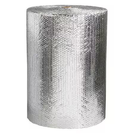 Cool Shield Bubble Rolls, 24"X125', Silver,  39Ul19