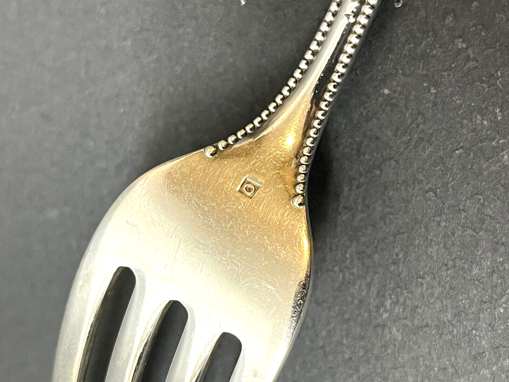 One Gorham Sterling Silver 7" Fork 37.5 Gr. Lancaster W/Mono ML