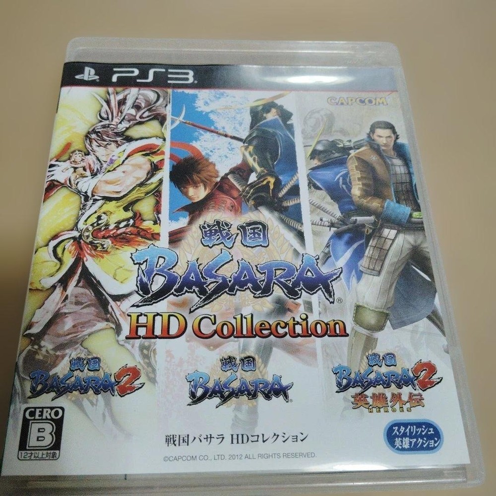Capcom Sengoku BASARA HD Collection PS3 Video Game Rare Authentic Genuine