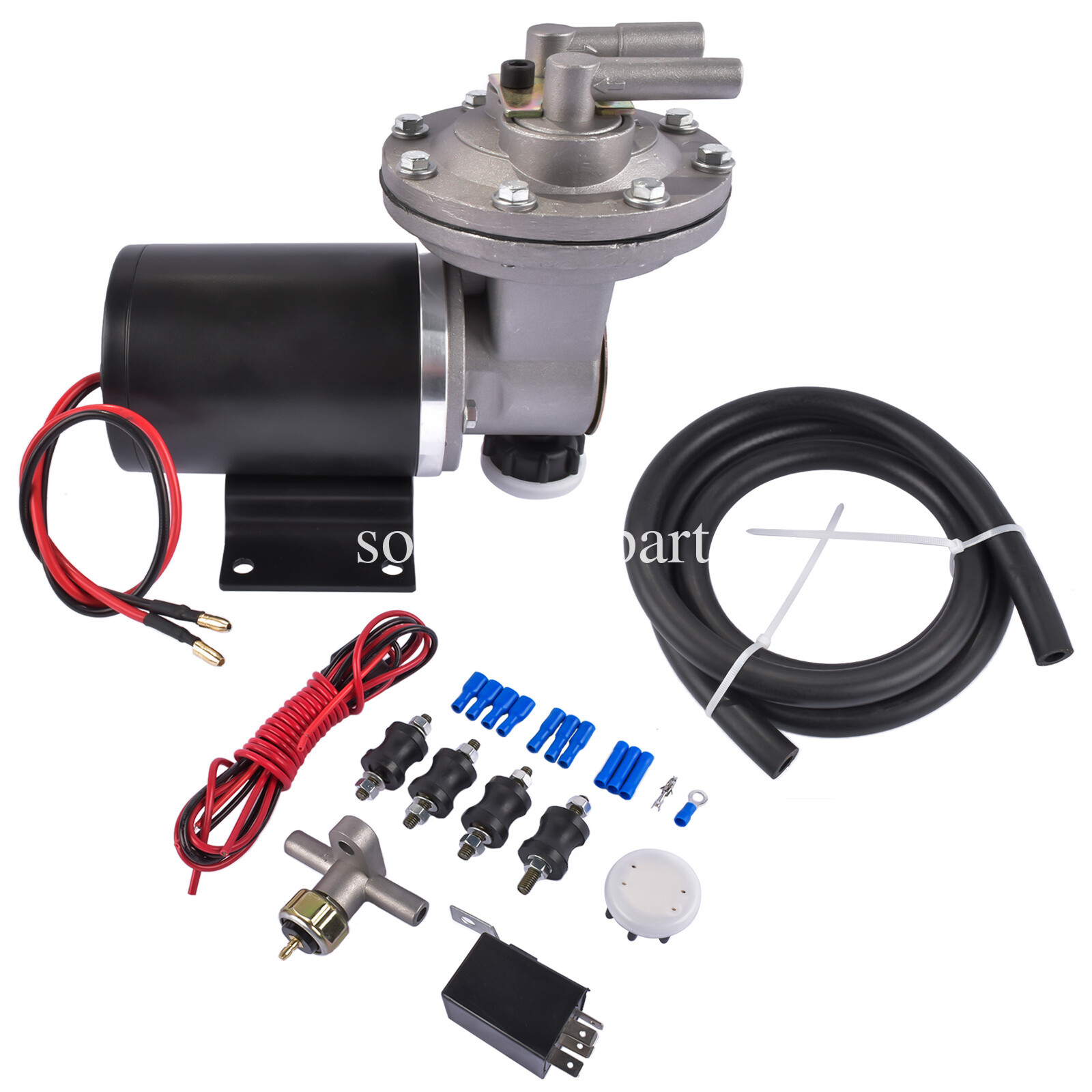 Electric Vacuum Pump Kit Fully Assy for Brake Systems 18" to 22" New 28146