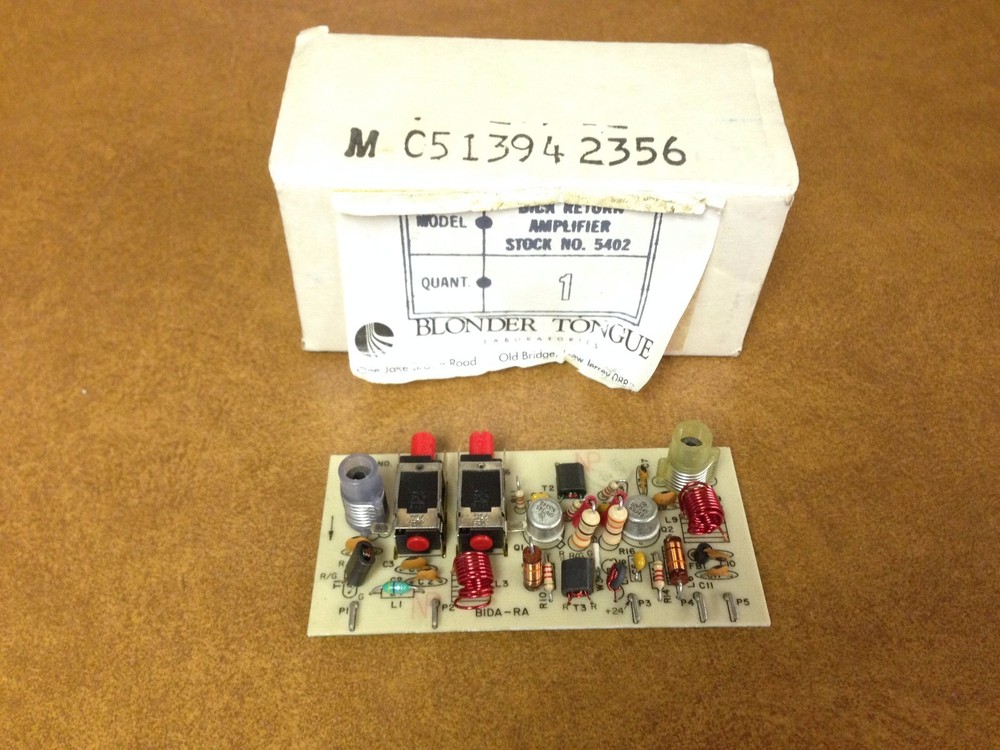 Blonder Tongue BIDA-RA 5402 Return Amplifier