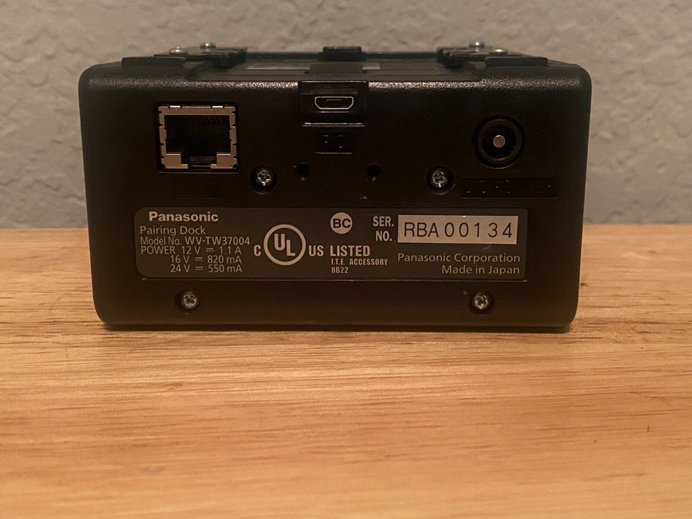 Panasonic WV-TW37004 Pairing Dock