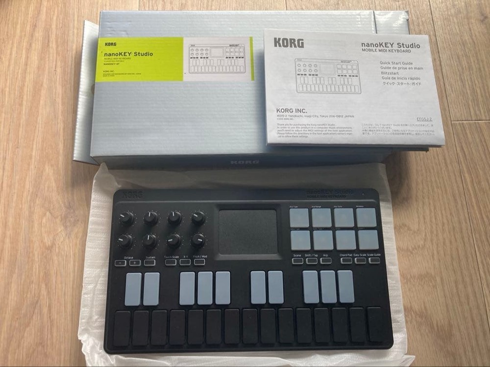Korg nano KONTROL Studio MIDI Controller Bluetooth USB DAW Control Tested Japan