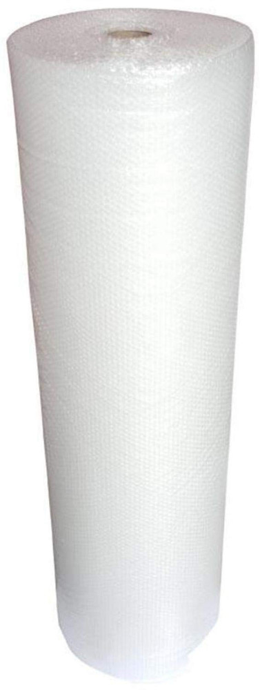 Bubble Cushioning Wrap Roll 48" Wide X 100 Ft - Medium Bubbles 5/16", Clear