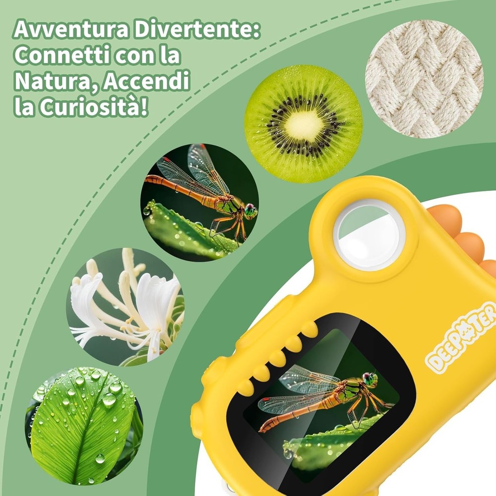 STEM Educational 2-in-1 Microscope and Video Camera for Young Scientists