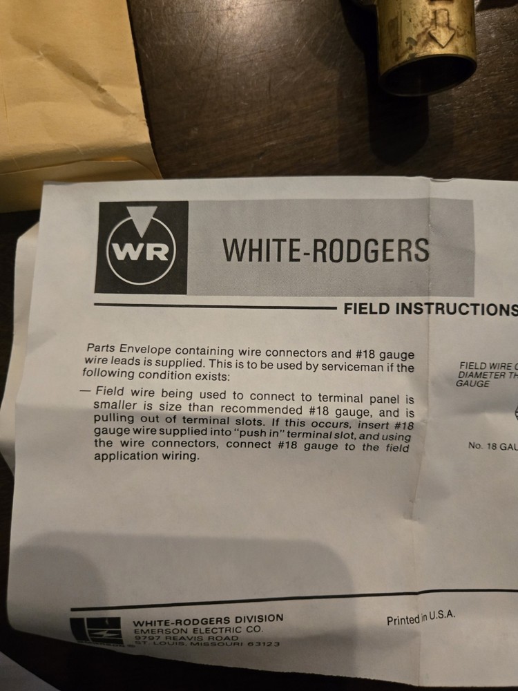 White- Rodgers 13A02-102 Twoway Zone Valve