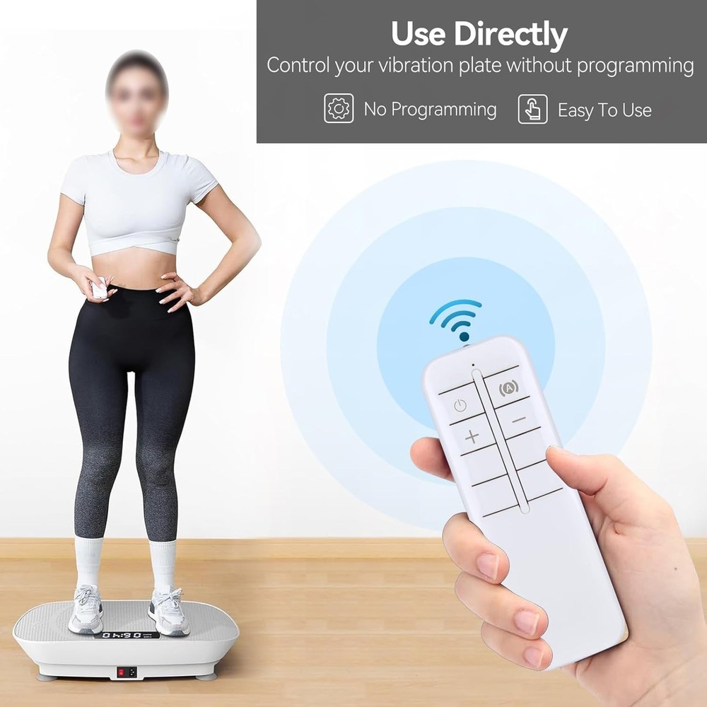 Replacement Remote Control for MERACH Vibration Plate - Easy & Ergonomic Design